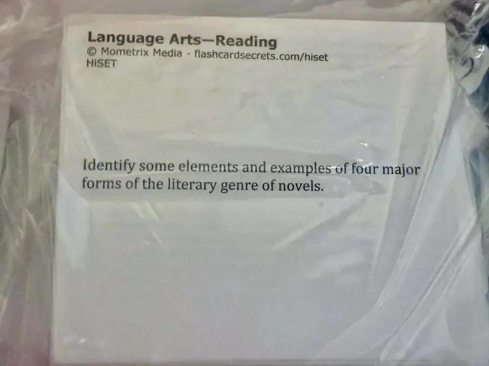 Mometrix HiSET Flashcard Study System High School Exam